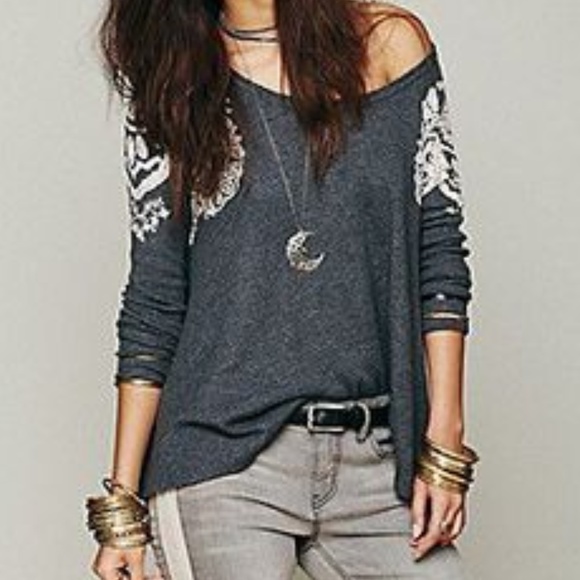 Anthropologie Tops - Anthropologie We the Free waffle swing tunic